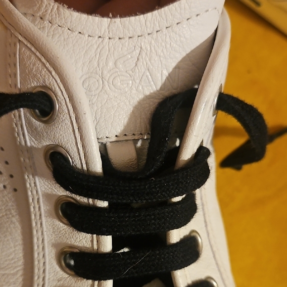 Hogan White Sneakers with Black Laces - Picture 4 of 8